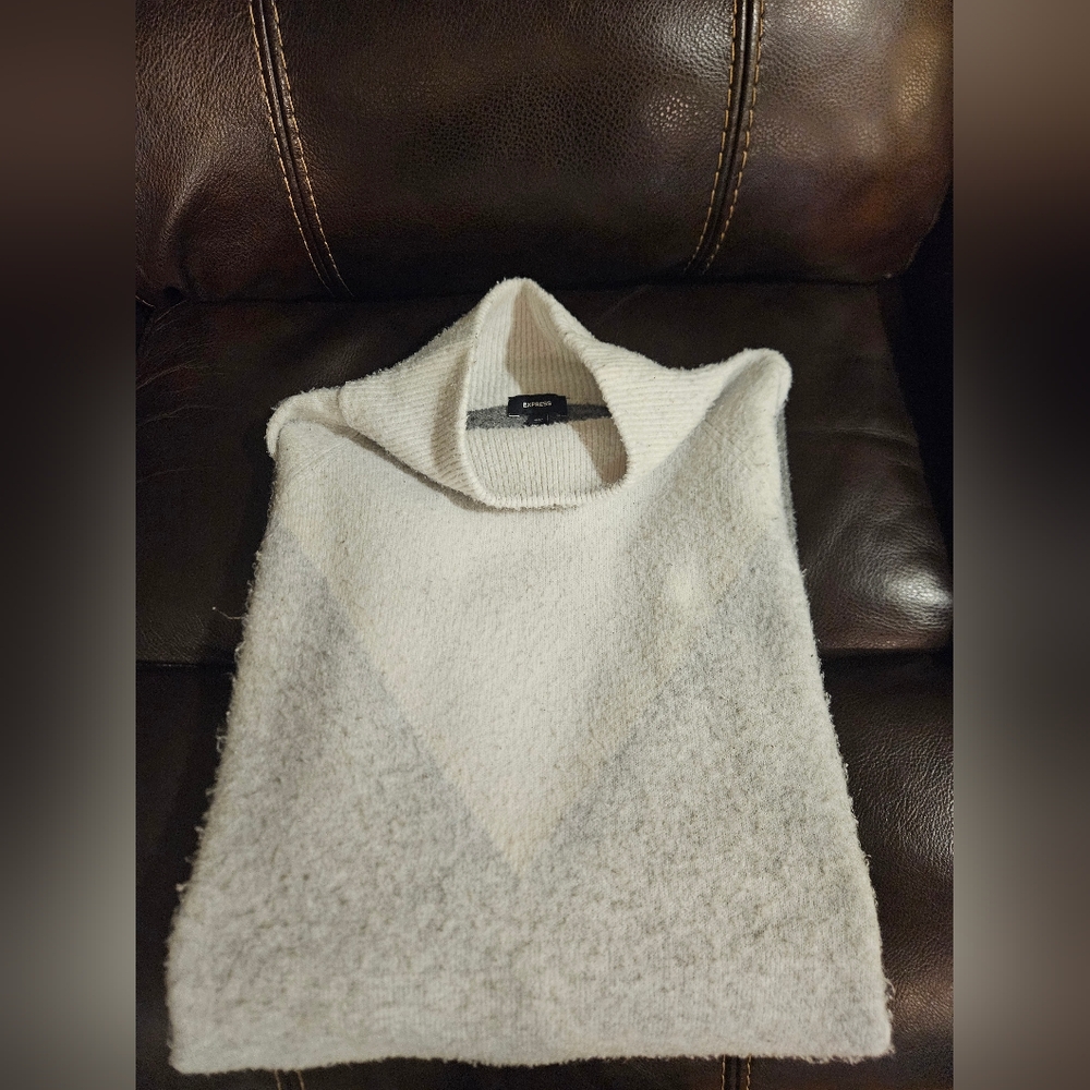 Womens "EXPRESS" SIZE XL Colorblock Sweater
